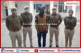 Accused arrested for kidnapping minor girl in sawai madhopur