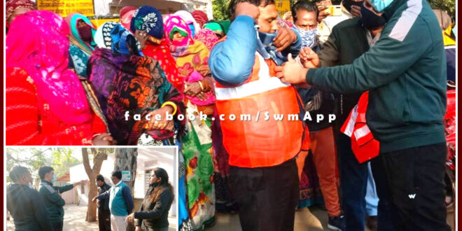 District Collector Suresh Kumar Ola did a surprise inspection of Mahavir Park in Sawai Madhopur