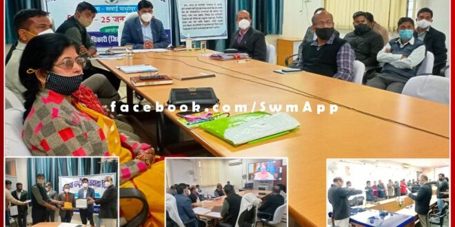 District level program organized on 12th National Voters Day in sawai madhopur