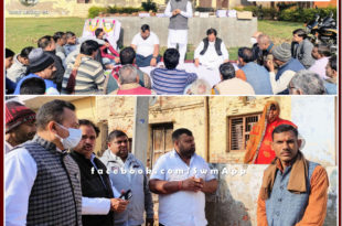 Dr. Chaturvedi had organizational discussion with the bjp workers in uttarpradesh