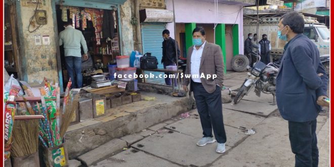 Food security team reached Khandar, there was a stir among the shopkeepers