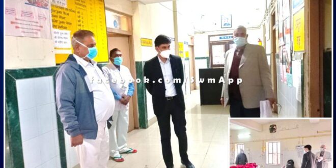 Newly appointed District Collector Sawai madhopur Suresh Kumar Ola in action mode