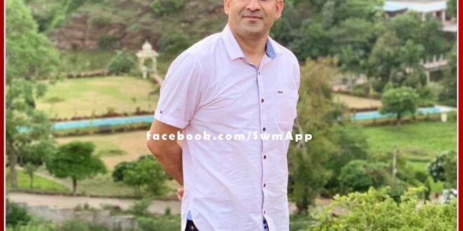 Newly appointed District Collector Suresh Kumar Ola took charge in sawai madhopur