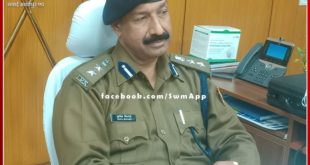 Newly posted District Superintendent of Police Sunil Kumar Vishnoi spoke to the media