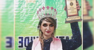 Preeti Meena got Mrs Nation wide Title Award