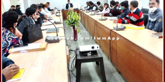 Quick disposal of cases registered on sampark portal - District Collector Suresh Kumar Ola