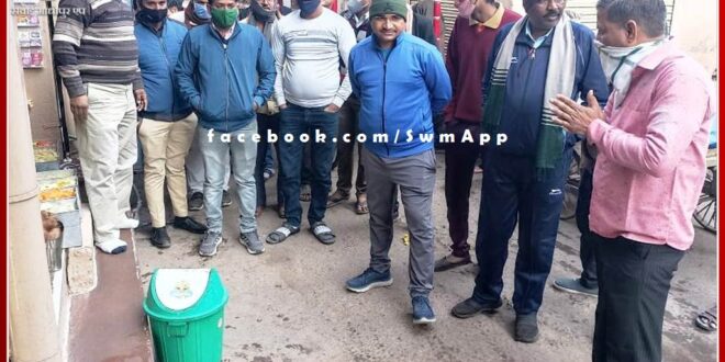 Sanitation worker suspended for the mess prevailing in sawai madhopur