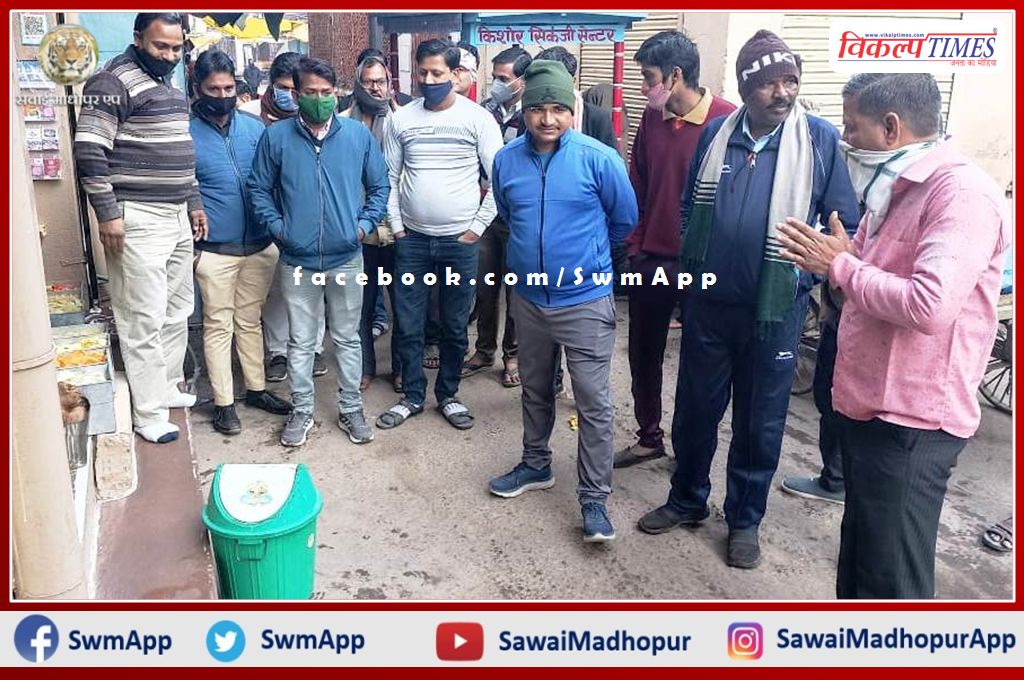 Sanitation worker suspended for the mess prevailing in sawai madhopur