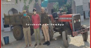 Vicious crook arrested for carrying out more than half a dozen thefts in sawai madhopur