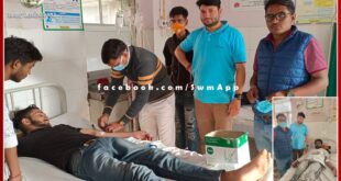 5 students of Maharaja Hammir College sit on hunger strike, 3 deteriorated in sawai madhopur