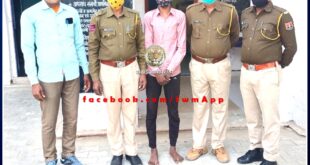 Arrested the accused of theft in Ganga Mata temple and shops in Rameshwar Dham sawai madhopur