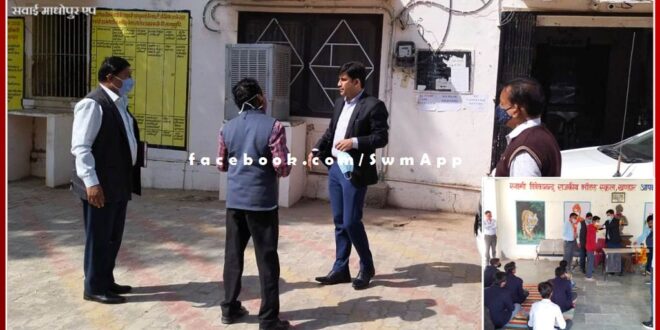 Collector did surprise inspection of Khandar Subdivision Officer and Panchayat Samiti office