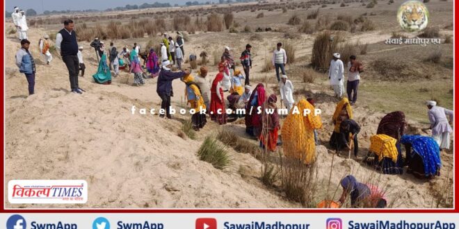 Development officer did surprise inspection of MNREGA works In malarna dungar