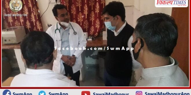 District Collector Suresh Kumar Ola on bonli tour