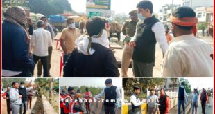 District Collector took stock of the cleanliness of the city in sawai madhopur
