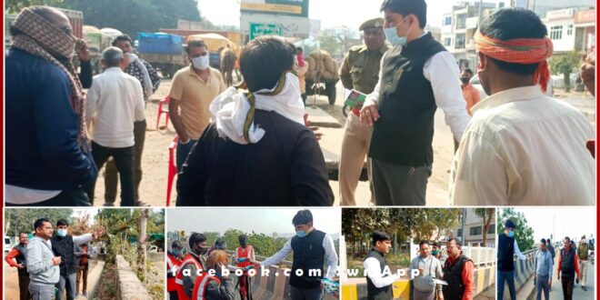 District Collector took stock of the cleanliness of the city in sawai madhopur