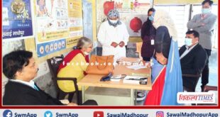 Intensive Mission Indradhanush and Sansa Abhiyan inspected in sawai madhopur