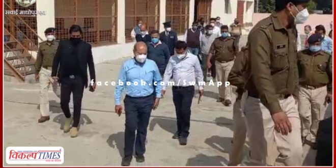 Kota Railway DRM Pankaj Sharma inspected Sawai Madhopur railway station
