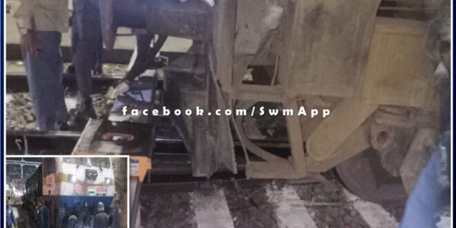 Major accident averted at Jaipur Junction, train engine and coach derailed