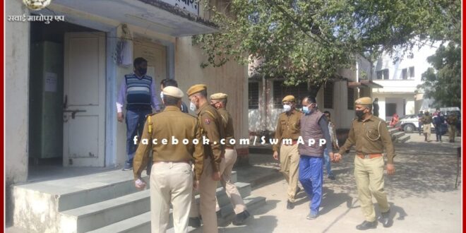 SOG presents four accused in court in reet paper leak case In sawai madhopur