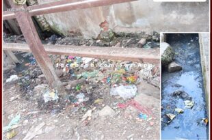 The drains of the headquarters filled with dirt, how will Madhopur change