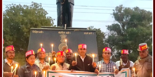 Tribute paid to martyrs of Pulwama terror attack in sawai madhopur