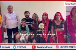 Two students of Sawai Madhopur stranded in Ukraine returned home safely