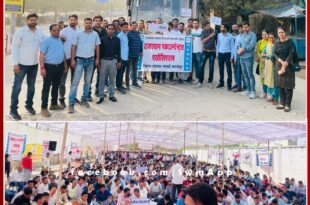 Accountants gave momentum to the movement by participating in the sawai madhopur to Jaipur Mahasabha