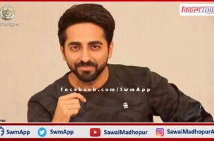 Actor Ayushmann Khurrana visited Ranthambore National Park