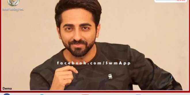 Actor Ayushmann Khurrana visited Ranthambore National Park