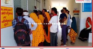 After the suicide of Dr. Archana Sharma, there was anger in the medical department in sawai madhopur