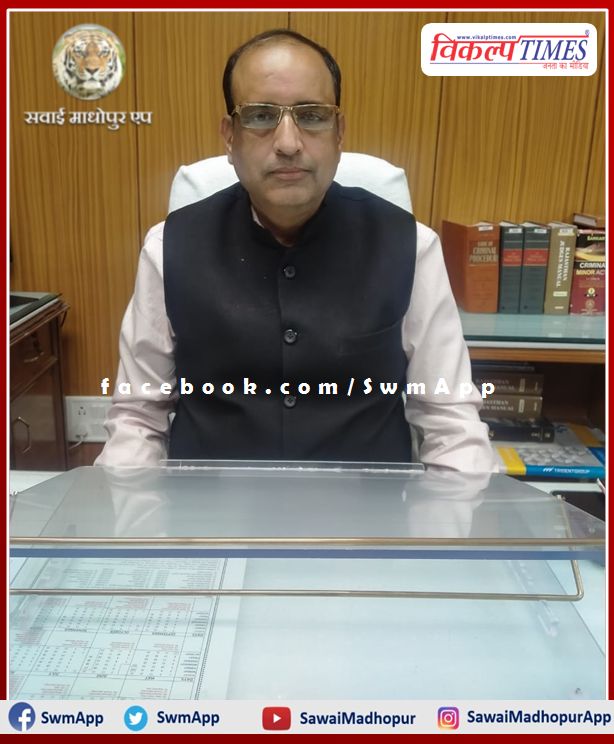 Atul Kumar Saxena took over as District and Session Judge in sawai madhopur