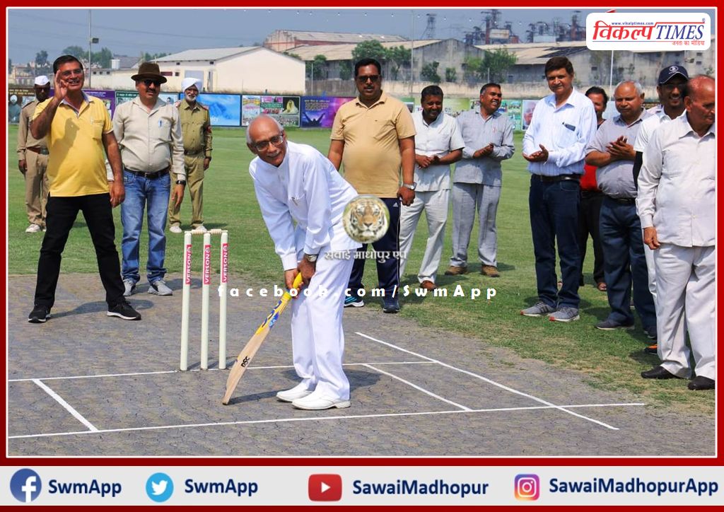 Baba Gurbachan Singh Memorial Cricket Tournament inaugurated in sawai madhopur