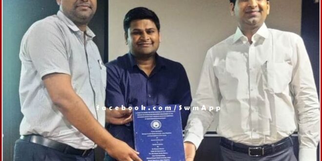 Bhupesh Sharma received PhD degree in Nursing from Maharaj vinayak global university (Jaipur dental College)
