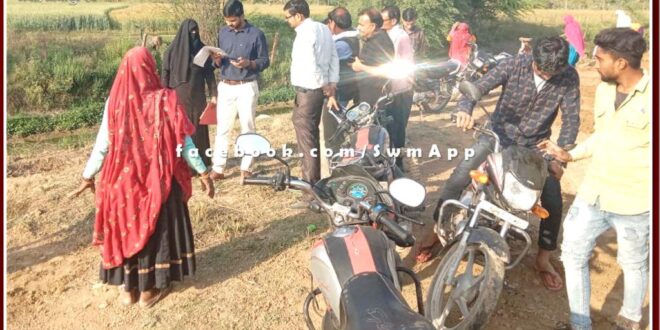 Chief Executive Officer Abhishek Khanna inspected NREGA works in Sawai Madhopur