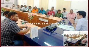 Collector organized a press conference regarding cleanliness in sawai madhopur