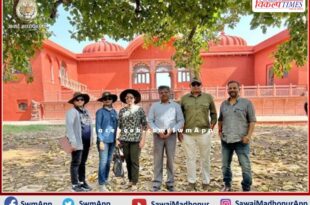 Cricketer Sachin Tendulkar's wife Anjali Tendulkar on Ranthambore tour in sawai madhopur