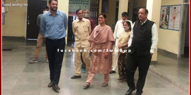 District Authority President inspected the state communication and juvenile home in sawai madhopur