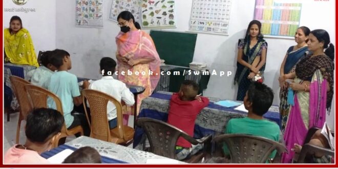 District Authority Secretary Shweta Gupta inspected Trinetra Children's Home in sawai madhopur