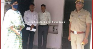 District Legal Services Authority Secretary Shweta Gupta inspected the District Jail in sawai madhopur