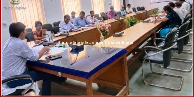 District level executive committee meeting held in sawai madhopur