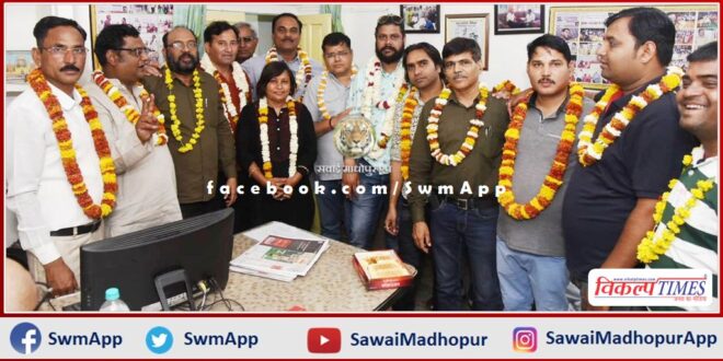 IFWJ won the election of Pink City Press Club Jaipur with a huge majority in rajasthan