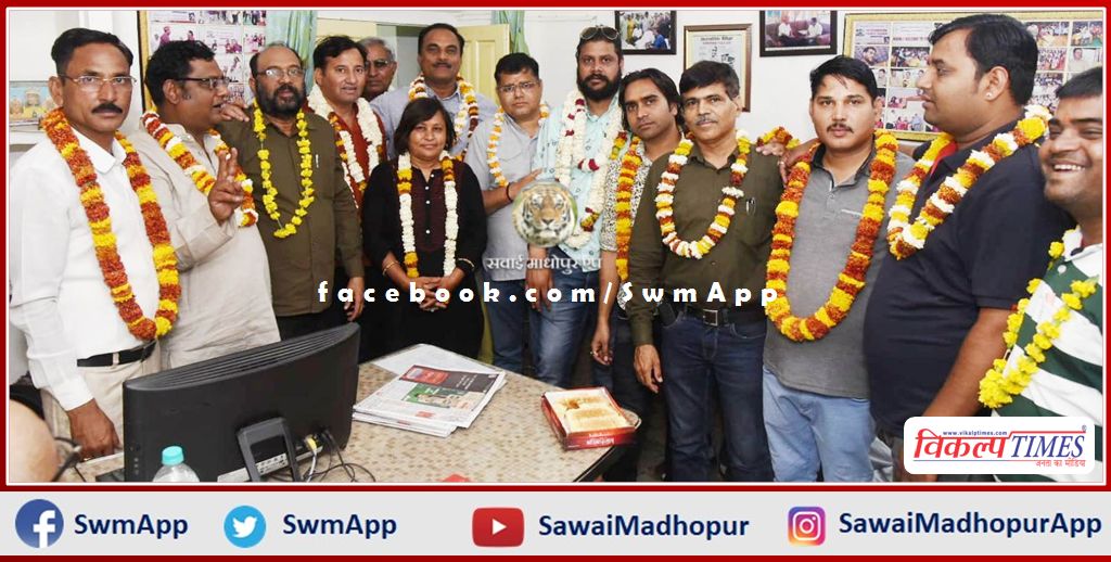 IFWJ won the election of Pink City Press Club Jaipur with a huge majority in rajasthan