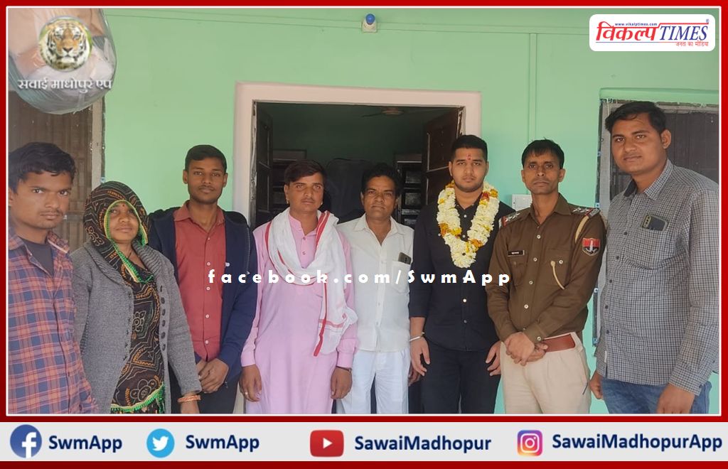 MBBS student trapped in war between Russia and Ukraine returned safely in bonli sawai madhopur