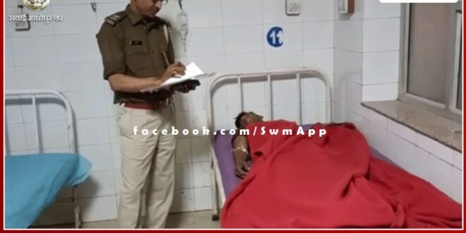 On asking for his salary, the shopkeeper beat up the young man by calling him a thief in chittorgarh
