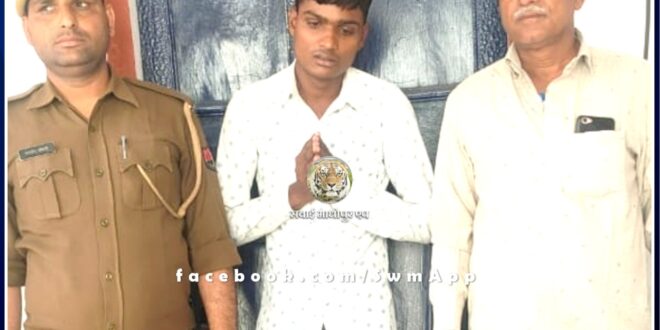 Police arrested accused of theft in rameshwar Dham and Ganga Mata temple in sawai madhopur