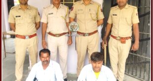Police arrested two people in attempt to murder in wazirpur sawai madhopur