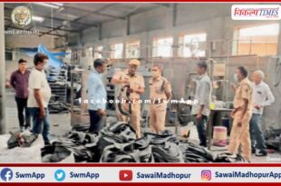 Police seized fake tubes bearing the mark of a reputed tire company in gangapur city