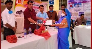 Program organized on National Immunization Day in sawai madhopur