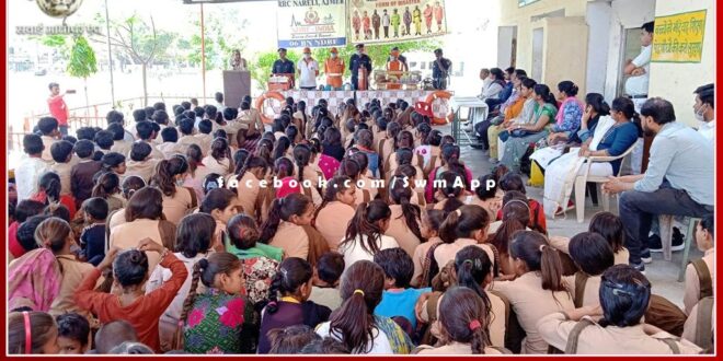Self defense given to students in bamanwas sawai madhopur